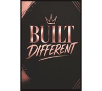 Built Different: Notebook for Daily Note Taking, Journaling, Church Notes and More | 6x9 inches, 200 pages | A Perfect Gift for Women