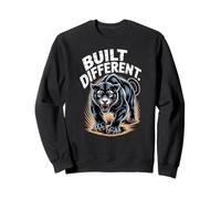 Built-Different Panther - Grafica Motivazione feroce Felpa