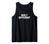 Built Different T-Shirt funny saying sarcastic novelty gamer Canotta