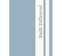 Built Different: The Borough Edit - Blue Haze: Minimalist Lined Notebook for Notes, Journaling & Everyday Writing | Clean Aesthetic Journal