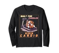BUILT FOR CUDDLES NOT FOR CARDIO Maglia a Manica
