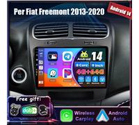 Built-in DAB+ Autoradio Per Fiat Freemont 2013-2020 Navi GPS Android 14 Car Play