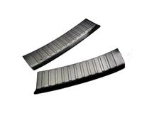 Built-in Esterno Paraurti Posteriore Protezione Davanzale Porta Tronco Battistrada Piastra In Acciaio Inox Accessori Rivestimento Per CRV CR-V 2023 2024 RESPUNEKBAH(Black)