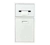 Built-in Niches Stainless Steel Niches With Removable Door With Trash Can Bathroom Shower Customized Niche Next To Toilet Suitable For Parks Public Restrooms