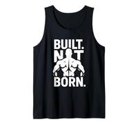 Built Not Born | Bodybuilding Motivational Fitness Gym Canotta