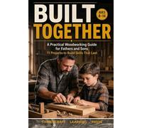 BUILT TOGETHER: A Father and Son Woodworking Guide with 11 Hands-On Projects for Beginners (Ages 8-14) to Build Skills, Confidence, and Real-World Problem Solving