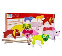 BS Toys - BS Toys Houten Croquet Junior Buitenspel NUOVO