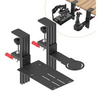 BUJ table mount for joystick, throttle and HOTAS Compatible with Thrustmaster Warthog, Winwing Orion HOTAS, VKB STECS Standard/Mini Plus, VKB Gunfighter, VPC T-50cm3, VPC Joystick