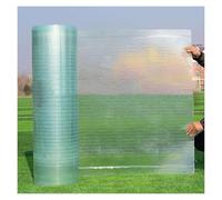 BUJNIE Coperture per Tettoie Esterne Lastre Policarbonato per Tettoia Policarbonato Trasparente può Essere Piegato, Tagliato, Forato a Caldo e a Freddo, Non È Fragile (1x30m/3.28x98.4ft)