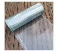 BUJNIE Policarbonato Trasparente Lastre Policarbonato per Tettoia Tettoia per Esterno utilizzato in Stadi Sportivi, Serre, Cassoni Freddi, Tetti (0.8x1m/2.62x3.28ft)