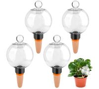 Bukbas Lampadine per Irrigazione delle Piante, 4 Pezzi Globi d'Acqua Automatici (B)