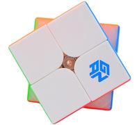Bukefuno Gan 251 V2 2 X 2 Cube oca Mini Speed Stickerless GAN251 V2 51 mm Cube 2x2 giocattolo per principianti Magic Puzzle