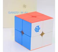 Bukefuno GAN 251 M Air 2x2 Cubo Magico Magnetico GAN251 MAir Speed Magic GAN 251 Air 2x2 Cubi senza adesivi Gans Mini Magneti 2021 Puzzle