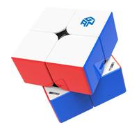 Bukefuno GAN251 M Pro 2x2 Magnetic Cube Gans Mini Speed GAN251 Pro 63 2x2 Magneti senza adesivi 2021 Magic Puzzle (Flagship 251M Pro Superficie opaca)