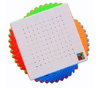 Bukefuno MoYu Meilong 11 x 11 cubo magico, Stickerlos Magic Cube Moyu Meilong 11 x 11 x 11 Cubing Classenzima Speed Puzzle Cube 11 x 11 giocattolo educativo