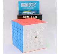 Bukefuno MoYu Meilong 7X7 Speed Puzzle Cube MFJS 7X7 V2 Magic Cubes Moyu Cube Stickerless Meilong 7X7 Cubing Classroom Speed Education Toys