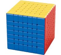 Bukefuno MoYu Meilong 7x7 V2, cubo magico, 2023 MFJS 7x7 V2 Magic Moyu Speed Puzzle, cubo Stickerlos Meilong 7x7 V2 Cube Speed Toys