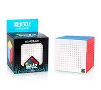 Bukefuno MoYu Meilong - Cubo puzzle a velocità 12 x 12 12 cubi magici meilong senza adesivo MEILONG, 12 x 12 x 12 Cubing Classe Speed Toys Cube