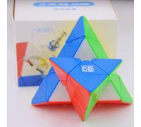 Bukefuno MoYu RS Pyraminx Magnetico 3x3 MFJS Magic Speed Puzzle Cube Moyu R S Piramide M senza adesivi (2022 magnetico)