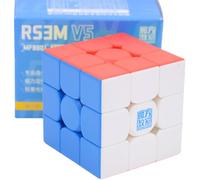Bukefuno MoYu RS3M V5 3x3 Cubo magico magnetico 2023 Speed Magic Cube Moyu RS3M V5 3x3 Stickerlos MFJS RS3 M V5 Speed Cube Puzzle