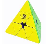 Bukefuno MoYu Weilong Maglev 3x3 Piramide Magnetic Magic Speed Puzzle moyu 3x3 Magic Flagship Maglev Pyraminx Stickerless 3x3 Cube