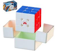 Bukefuno QY X Man Tornado V5 M UV 3x3 Flagship Magnetic Speed Magic Cube 2026 QY Toys Tornado V5M 3x3x3 Cubes Puzzle senza adesivi (nucleo magnetico UV Flagship)