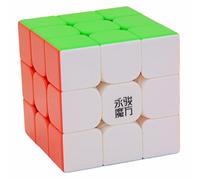 Bukefuno Yongjun Yulong 3x3 2M Velocità Magnetica Puzzle Cubo YJ YuLong V2 M 3x3 x 3 Magic 2M Cube Senza Adesivo 56mm Versione Magnetica