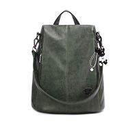 BUKESIYI Donna Borsa Zaino Elegante Zainetto Borse a Tracolla Zaini Antifurto Zainetti 2024 PU Pelle IT78134 Verde