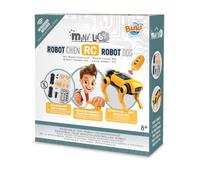 Buki 3019 - Mini Lab - Cane robot radiocomandato, kit per bambini, cane radiocomandato da montare, telecomando a infrarossi, giocattolo STEM a partire dagli 8 anni