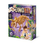 Buki- Triceratopo Dino Kit da Scavare, Multicolore, 439TRI