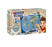 Buki France- Planisfero Magnetico Versione Tedesca, Multicolore, Large, 7346DE