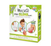 Buki France- Mini Lab-Slime, Colore Verde, 3007