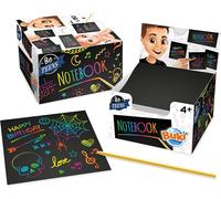 Buki France- Scratch Notebook-Fogli da grattare, Colore, Einzelpack, NB001