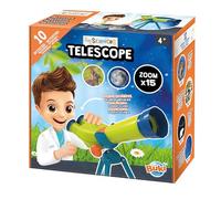 Buki Piccolo Scienziato-Telescopio, Multicolore, Small, 9004