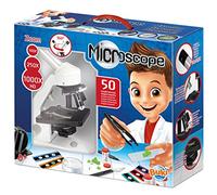 BUKI MR600 - Microscopio 50 esperimenti, 3 zoom : X 100 - X 250 - X 1000 HD