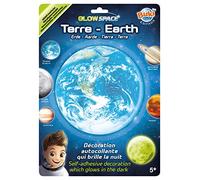 Buki- Pianeta 3DF2-Pianeta Fosforescente-Terra, Colore Blu, Medium, 3DF2