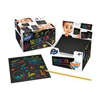 Buki France- Scratch Notebook-Fogli da grattare, Colore, Einzelpack, NB001