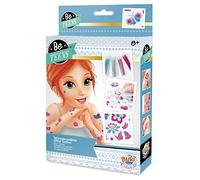 Buki France- Tatuaggi a Paillette per Bambini, Stella, Multicolore, BE205