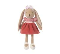 Bukowski Design AB Bunny Sisters: Sorelle Conigliette di Peluche (30cm) (Rosso)