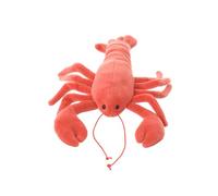 Bukowski Design AB Shelly, Piccola Aragosta di Peluche Rossa, Pelo Morbido Corto, Altezza 20cm