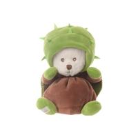 Bukowski Design Ab, Ziggy Chestnut, Orsetto bianco Vestito da Cactus Verde, Altezza 15 Centimetri