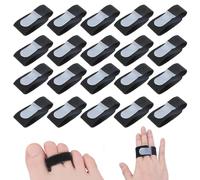 BUKYCAT 20 Pezzi Stecche per le Dita, Stecca della Dito Regolabile, Tutore Dito a Scatto, Proteggi Dito, Tutore Dita Mano, per Allevia il Dolore, Tendinite, Artrite, Slogato, Rotto, Frattura