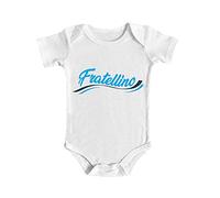 Bulabadoo Body da neonato Divertente Maschietto - Fratellino - Bodino Fratellino - Bodino Maschietto - Body Neonato Simpatico - idea regalo neonato