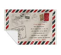 Bulabadoo Plaid per Moglie Personalizzato - Non dimenticarti che ti voglio bene - Moglie Marito - Dedica - Lettera - Coperta Invernale - Idea Regalo