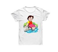 Bulabadoo T-shirt Heidi felice - Maglietta Uomo Donna Bimbo - tshirt fiocco di neve - Magliette Heidi - Anni 80 - Cartoon M