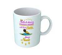 Bulabadoo Tazza Divertente Donna Tutte le Donne Nascono Uguali ma solo le più fighe fanno Nuoto Tazza Ragazza Woman Girl Gadget Idea Regalo Simpatica