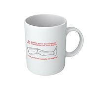 Bulabadoo Tazza Divertente - Ma Guarda Che Il Mio Falegname con Trentamila Lire la Fa Meglio - Vah Non ha Neanche Le Unghie - Comici Italiani - Risate - Idea Regalo