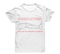 Bulabadoo Tshirt Uomo Divertente Ma Guarda Che Il Mio Falegname con Trentamila Lire la Fa Meglio Vah Non ha Neanche Le Unghie Comici Italiani Risate Idea Regalo