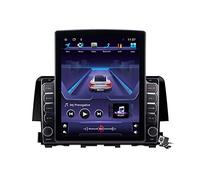 Buladala Android 9.1 GPS Autoradio Navigazione Stereo per Honda Civic 2016-2020, con Schermo Verticale da 9.7 Pollici Supporto Sistemi Video/Chiamate Bluetooth/FM AM DSP OBD2,TS150