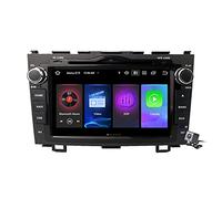 Buladala Autoradio Stereo Head Unit per Honda CR-V CRV 2007-2011 con 7″ Screen CD Dvd Player Carplay Android Auto Supporta la Funzione Comandi al Volante FM AM RDS GPS DSP Split-Screen,Px5: 4+64gb
